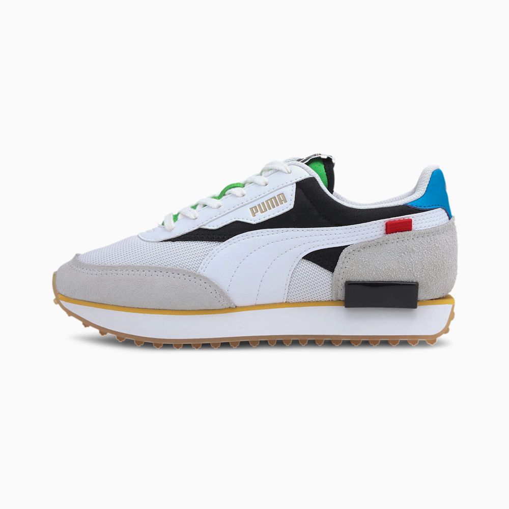 Puma Future Rider WH Fiú Sportcipő - Fehér/Fekete ( Hungary - LAPTY4521 )